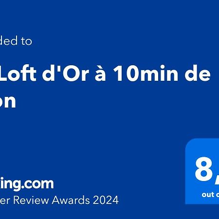 Le Loft D'Or A 10Min De Lyon Apartment Champagne-au-Mont-d'Or Ngoại thất bức ảnh