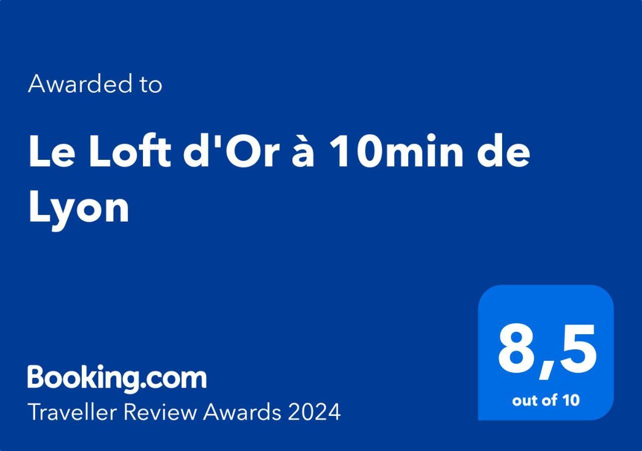 Le Loft D'Or A 10Min De Lyon Apartment Champagne-au-Mont-d'Or Ngoại thất bức ảnh